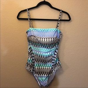 Kenneth Cole Bandeau One Piece swimsuit